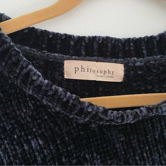 Philosophy Chenille Sweater - Picture 3 of 3